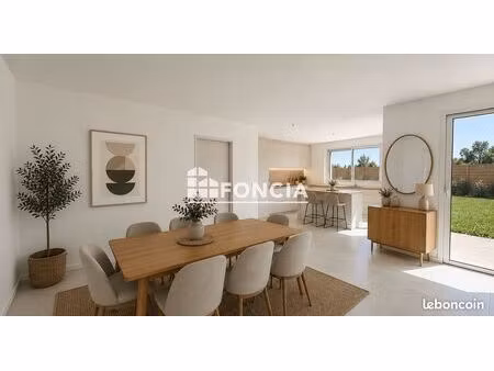 maison neuve de 132m2 avec jardin et garage