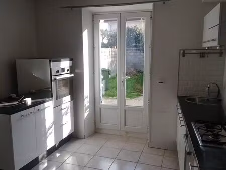 maison de ville avec jardinet