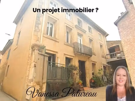 maison raissac d aude 9 pièce(s) 220 m2 avec garage et cour