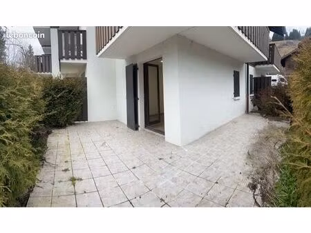 studio neuf en cours de rénovation avec jardin – habère-poche