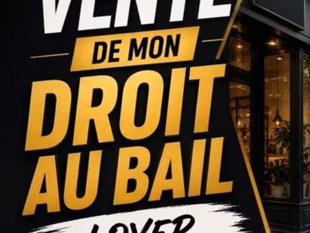 droit au bail emplacement premium