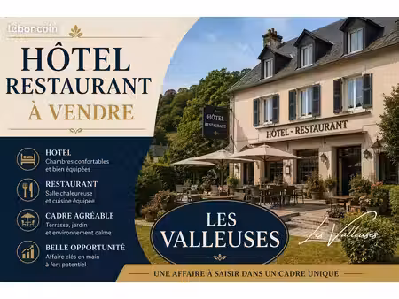hotel  restaurant 300 m² saint-nicolas-d'aliermont