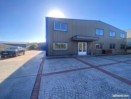 local d’activité indépendant 1150 m2 avec bureaux et entrepôt – saint-souplet  proche rois