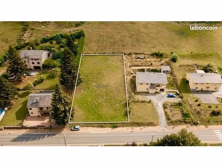 terrain constructible viabilisé 1500 m² – lacaune (tarn)