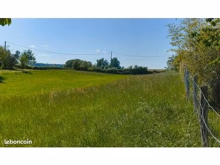 terrain constructible 2291m² à vendre cadalen (81100)