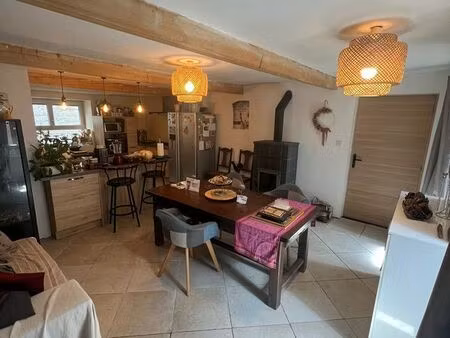 maison t 6 avec jardin