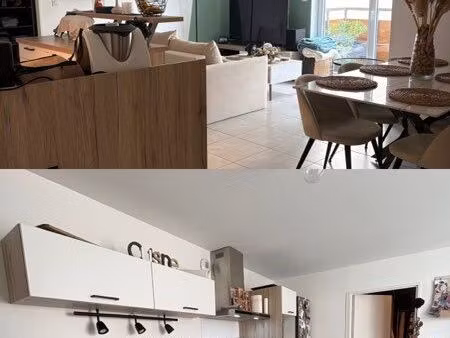 appartement 67 m² – 2 chambres – garage