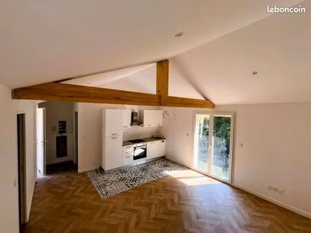 maison de plain-pied entièrement rénovée de 60 m²