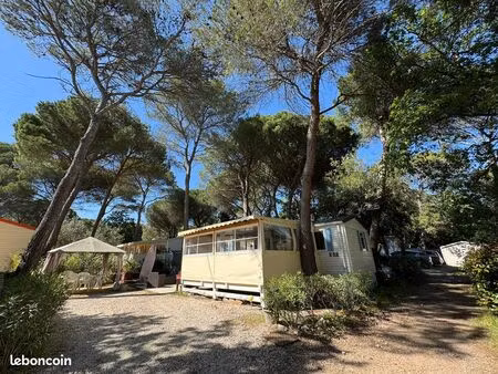 mobil-home 3 chambres grande parcelle – oasis village 5★ puget-sur-argens