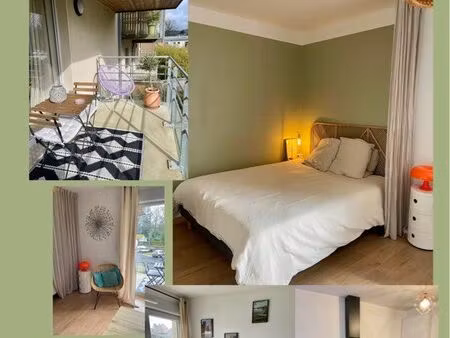 studio rénové avec balcon