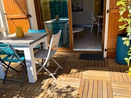 bord de mer et centre ville t3 meublé avec 2 terrasses