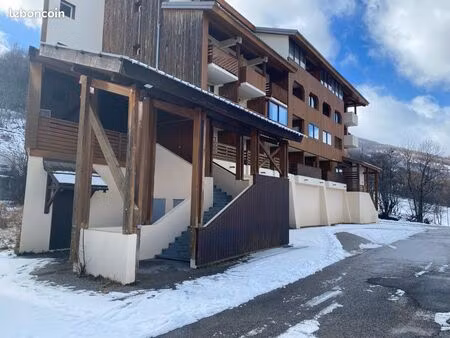 vends studio pied des pistes le seignus d’allos