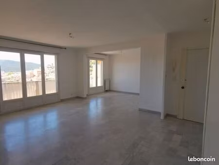 à louer – appartement t3 de 76 m² avec vue mer – hyères les palmiers■loyer : 1 100 (charge
