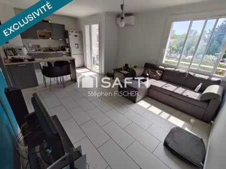appartement de 56 m² avec une cave
