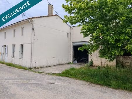 maison 5 pièces 100m² + chai 165m²