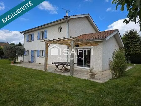maison 145 m² habitable - 4 chambres - 1200 m² terrain -