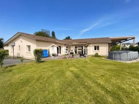 plain-pied 218m²  6 chambres  2189m² terrain