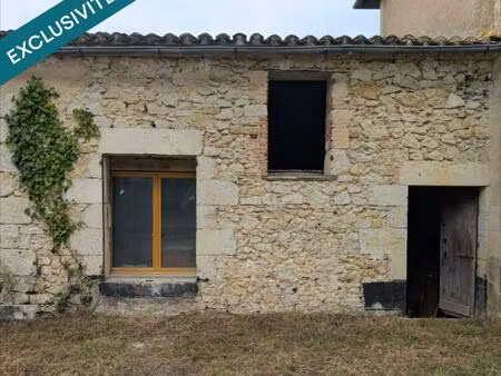 maison en pierre - 90 m² - jardin
