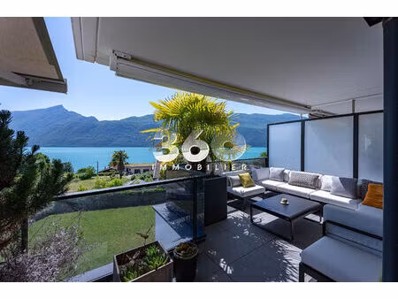 t4 en attique -123 m² - terrasse panoramique 115 m² - vue lac - brison-saint-innocent