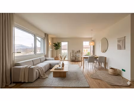 vente en plateau d'un appartement vaulnaveys le haut 3 pièce(s) 43 m2