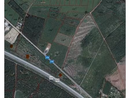 terrain situé à la baraque de fraiture 5.36 ha