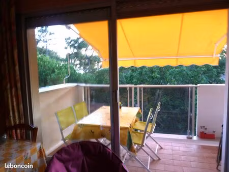 vend appartement 40 m² nauzan plage