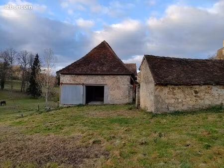 grange avec dépendance à rénover avec puits et four à pain