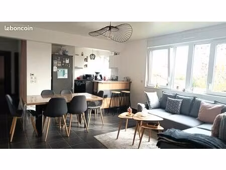 appartement 80 m² lumineux avec terrasse  garage et 2 chambres – terville