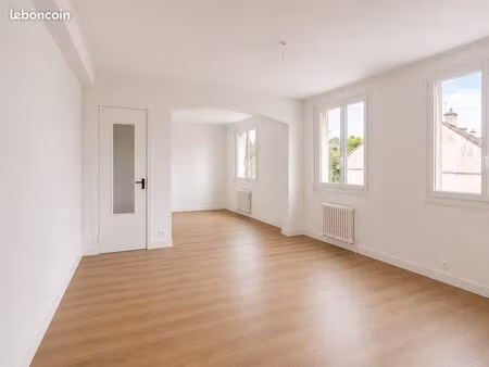 appartement 3/4 pièces rénové de 65 m² – charme de l’ancien – lumineux et calme – noisy-le