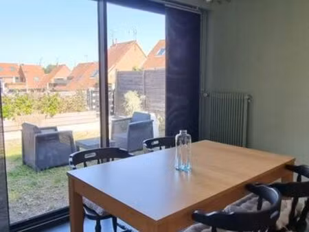 t3 90m2 meublé 3 chambres + jardin / terrasse + garage