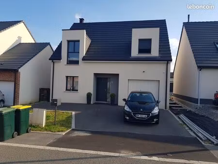 salouël centre – pavillon récent 104 m² avec jardin plein sud