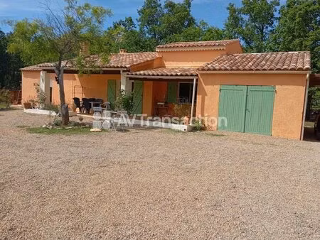 regusse villa plain pied plus studio indépendant garage jardin