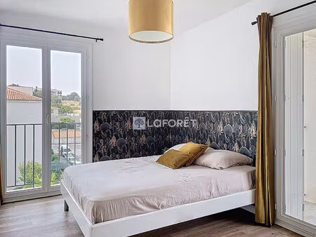 perpignan - vertefeuille - appartement t3 meublé de 73m²