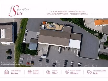 ensemble immobilier sur 4800 m²
