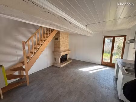 appartement de 40 m² en duplex avec jardin