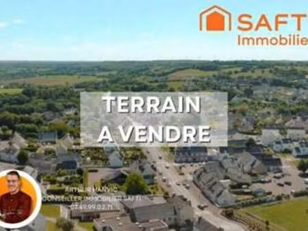 vente terrain à saint-yvi (29140) : à vendre / 907m² saint-yvi