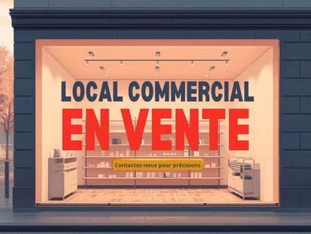 immeuble mixte en ville : local commercial + logement sans copropriété
