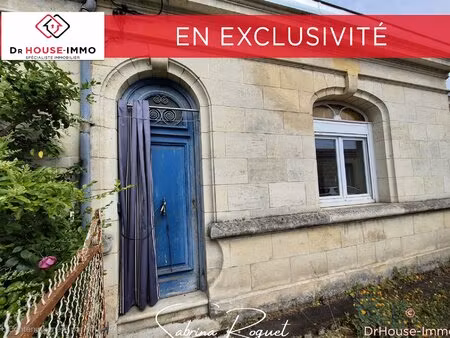 charmante échoppe avec jardin et dépendance - bègles 33130.
