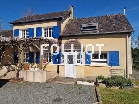 charmante maison 2 pièces à vendre à périers - grand terrain et garage