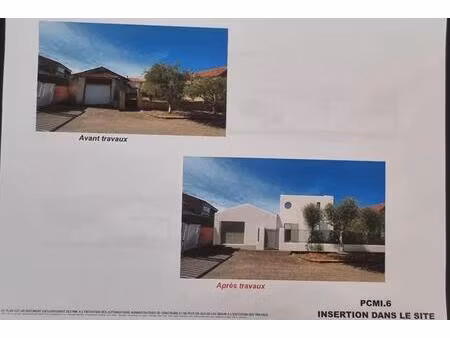 terrain 264 m2 avec permis de construire obtenu libre constructeur