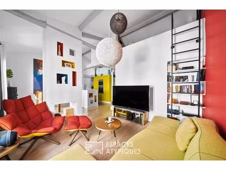 esprit maison rénovée avec balcon à marcadet-poissonniers