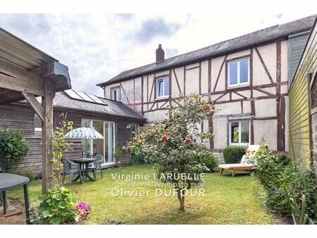 saint-pierre-de-varengeville maison 3 chambres cave garage et charreterie dans jardin
