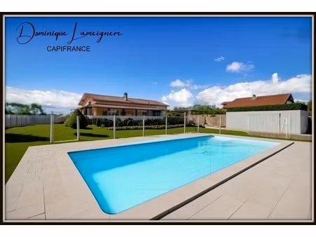 proche dax ( 10 mn côté est ) - belle contemporaine t5 - piscine - garage 48 m²