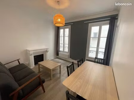appartement meublé 3 pièces batignolles