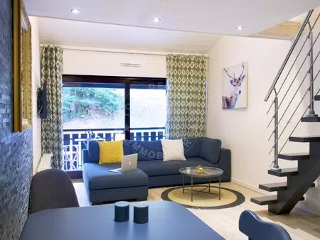 au coeur de la clusaz  appartement duplex de 54 m2 au sol
