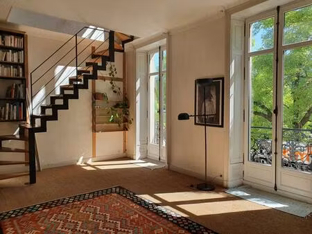 nantes- vue erdre - beau duplex familial avec extérieur et stationnement