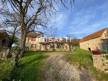 corps de ferme - maison 131 m² - villeneuve d'aveyron