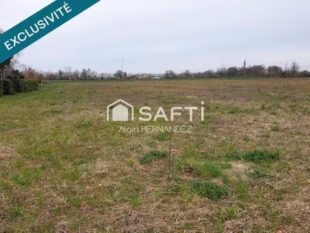 cazères 31220 -terrain à bâtir 601 m² viabilisé