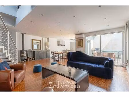 signature architecturale pour ce loft aux portes de lyon