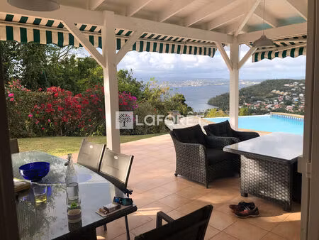 villa les trois ilets 3 chambres - piscine et vue mer